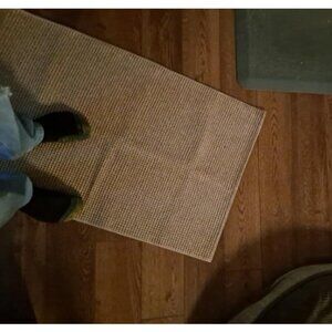 Small Area Rug 2'x3' Washable Boho Rugs for Entryway Rubber Backing